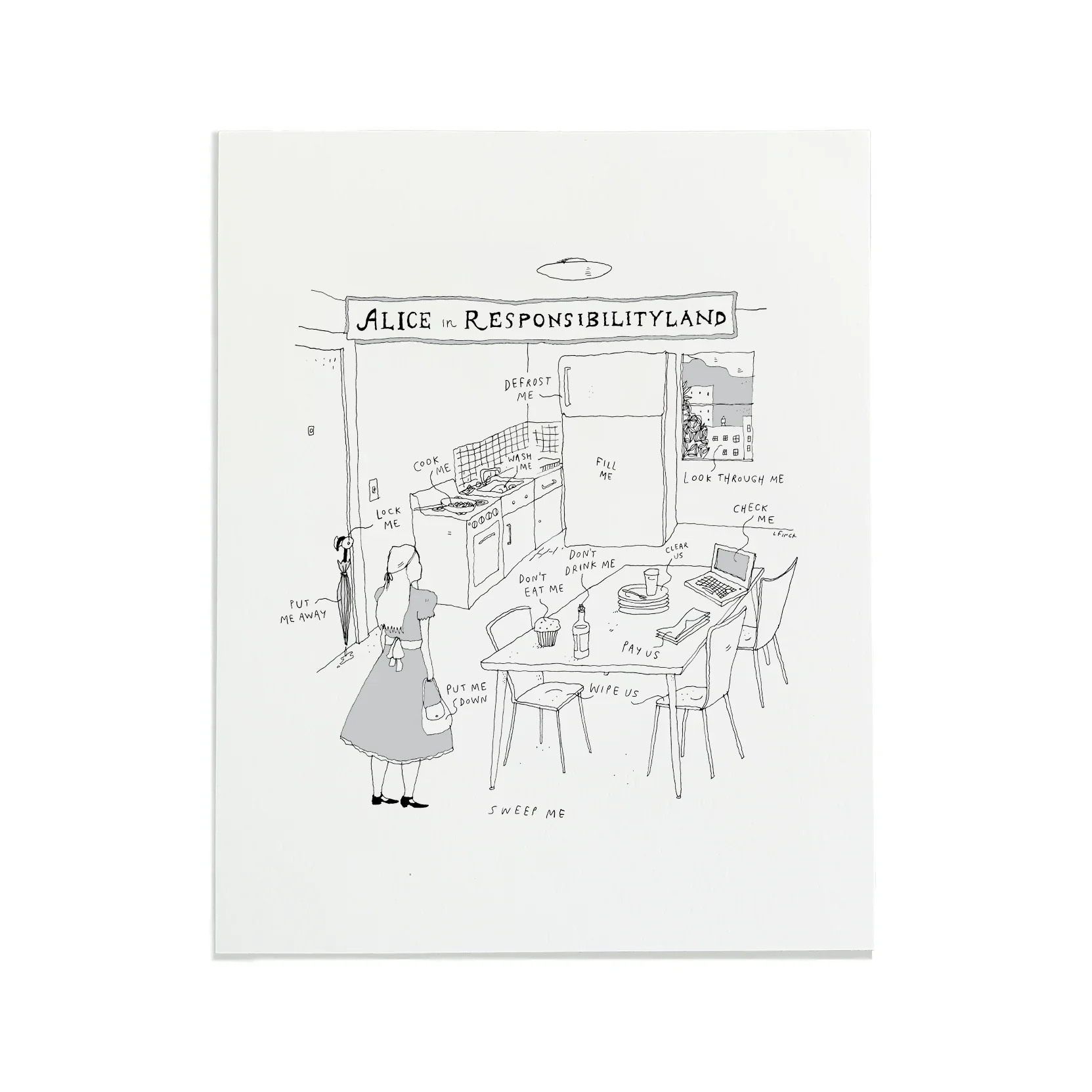 Liana Finck New Yorker Prints - Image 2