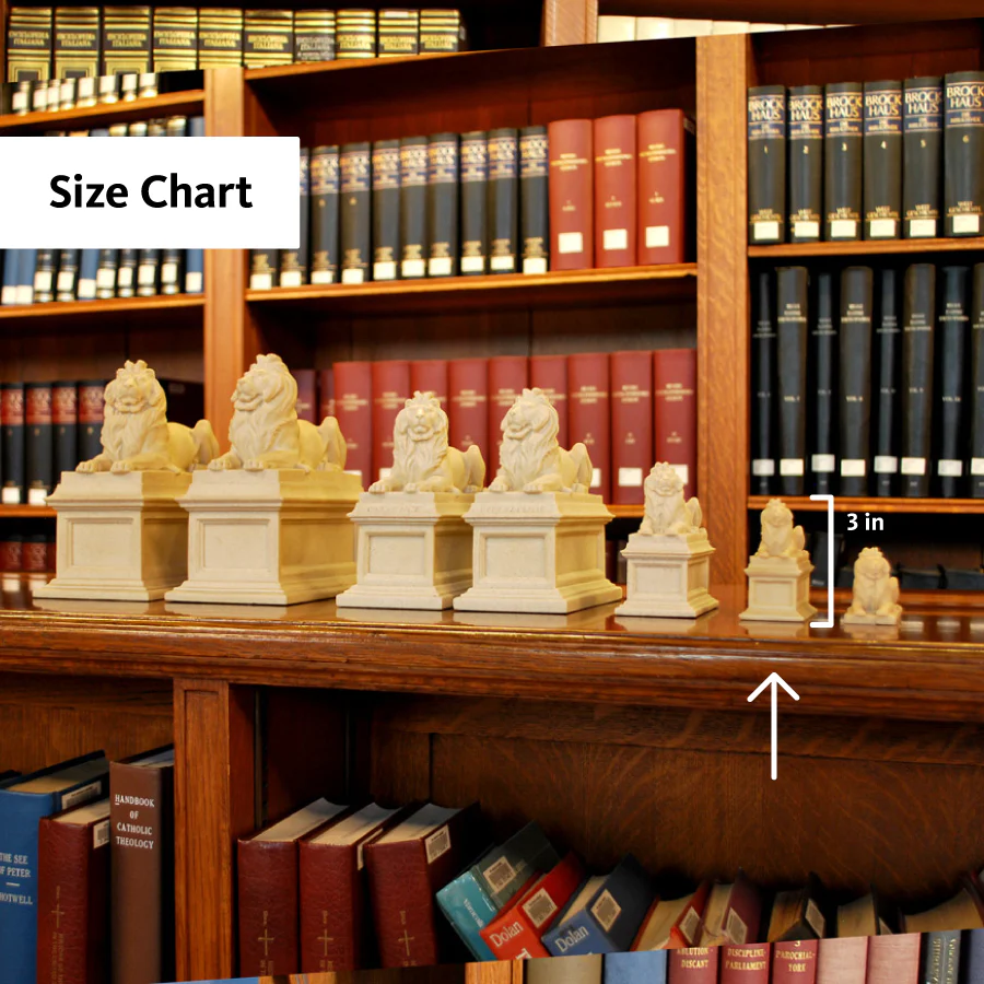 Library Lion Ornament - Image 3