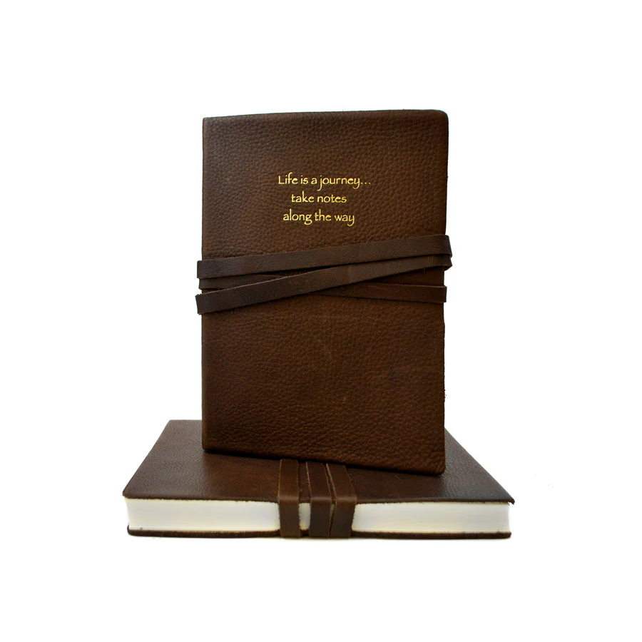 Life is a Journey Leather Journal - Image 2