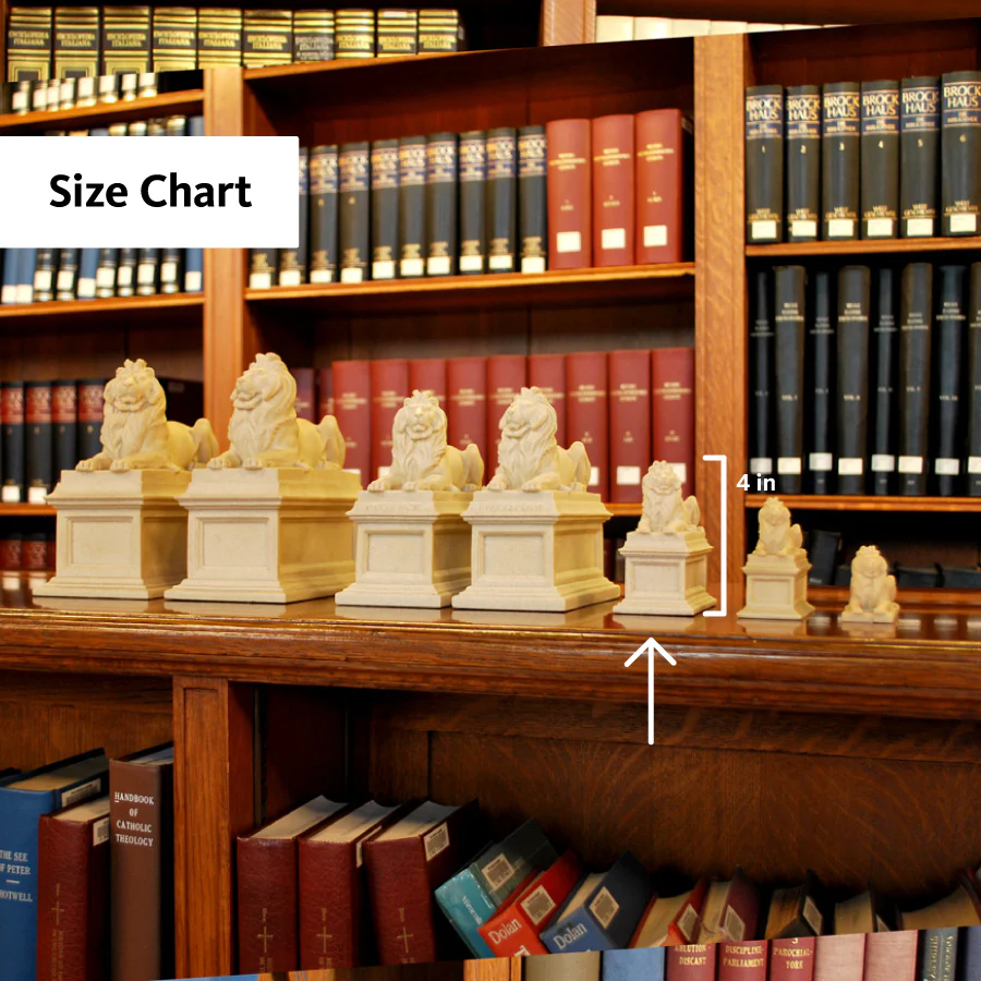 Library Lion Paperweight - Image 3