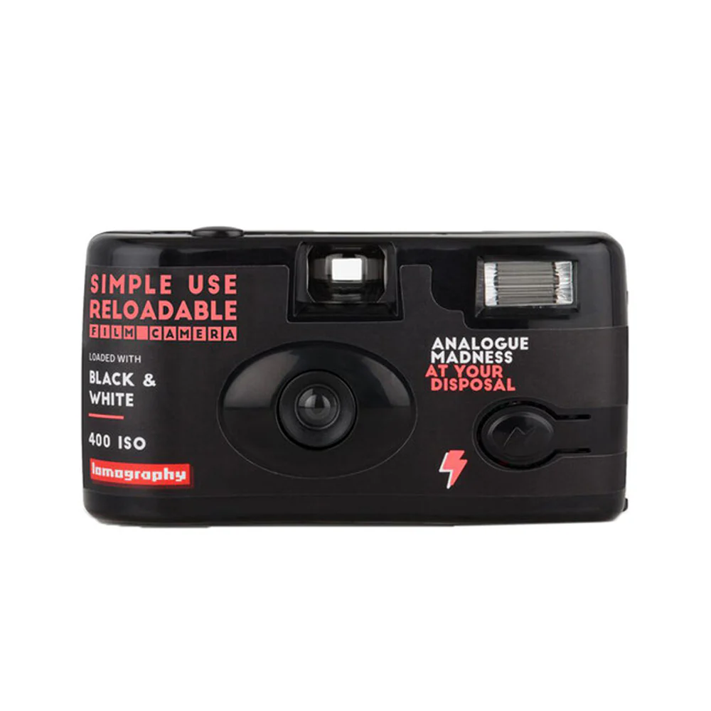 Lomography Simple Use Reloadable Black & White Film Camera - Image 2
