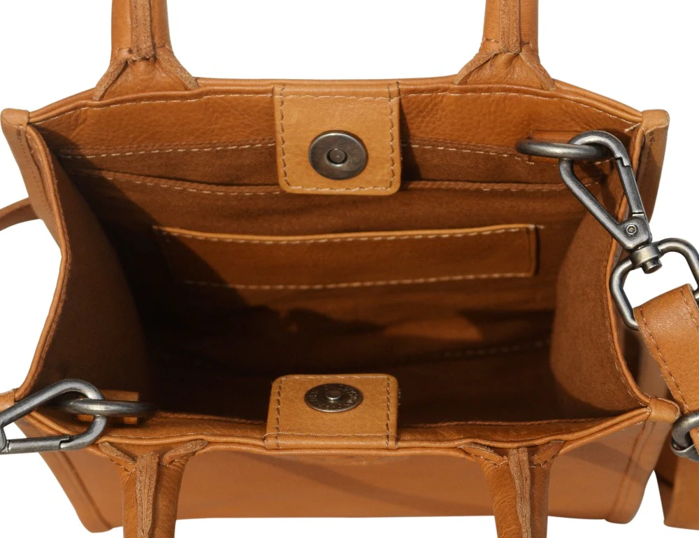 Mini NYPL Bookbinding Stamp Crossbody Bag - Image 3
