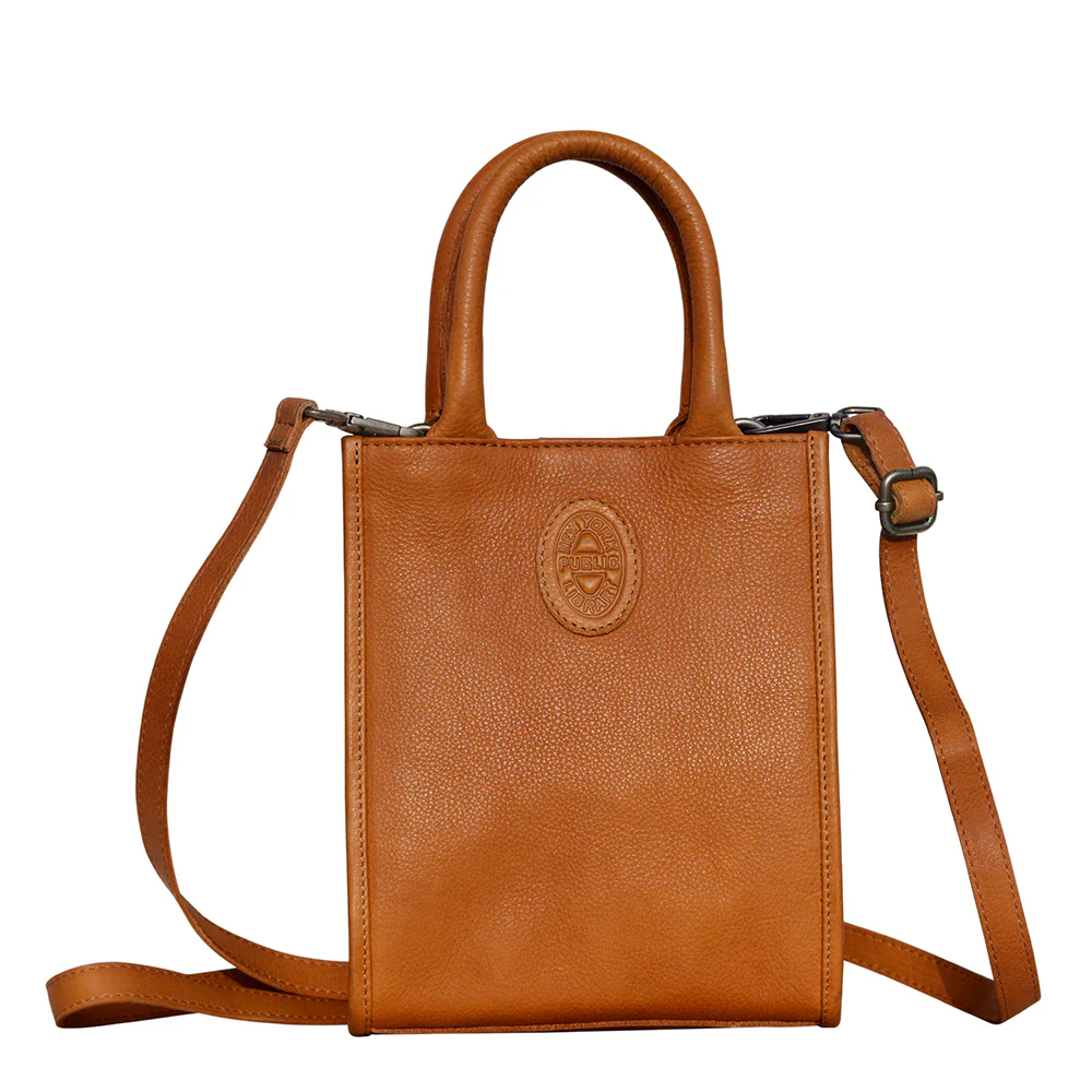 Mini NYPL Bookbinding Stamp Crossbody Bag - Image 4