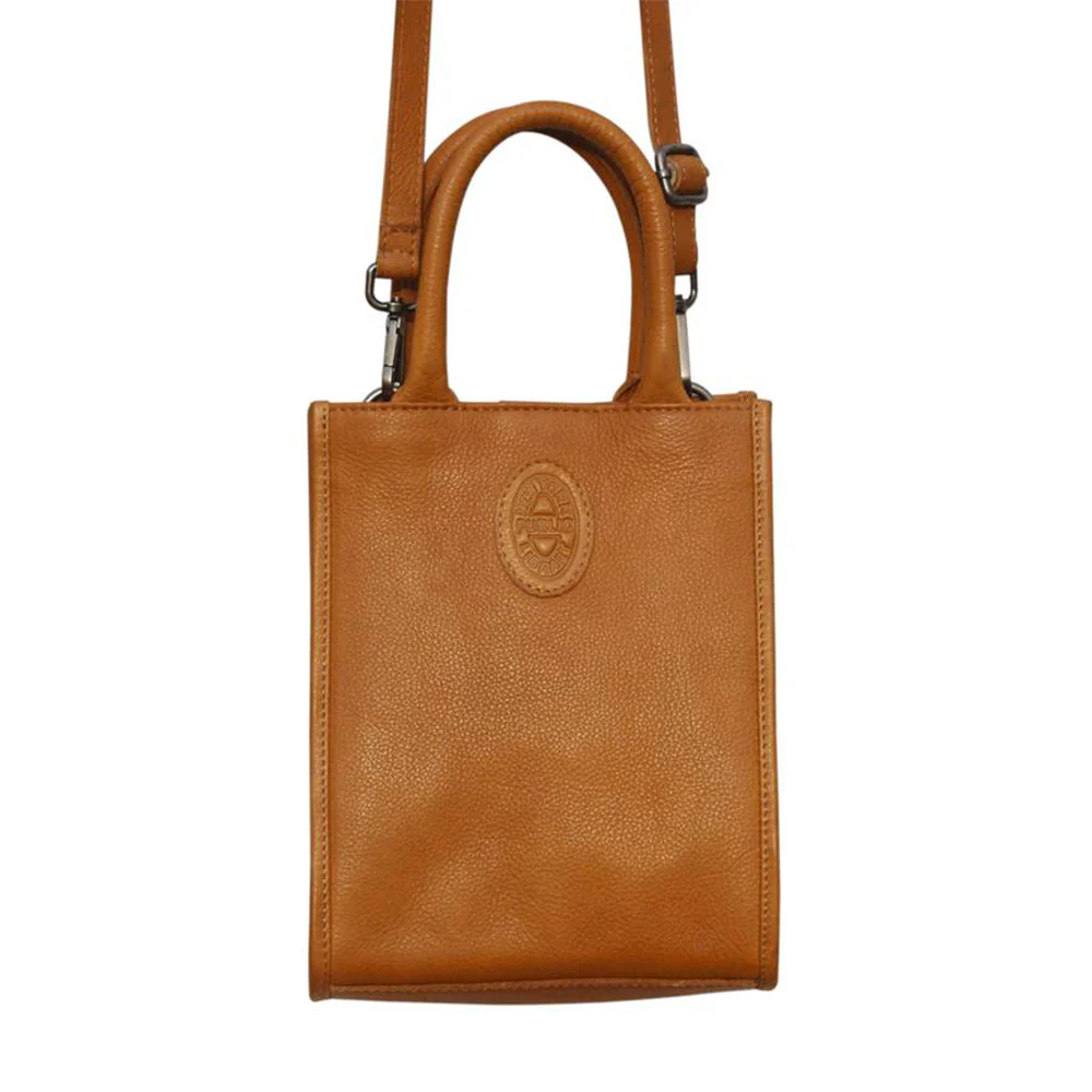 Mini NYPL Bookbinding Stamp Crossbody Bag - Image 5