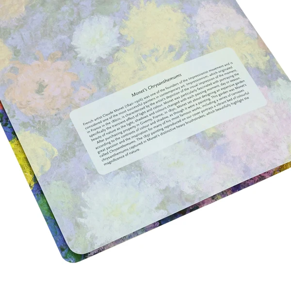 Monet’s Chrysanthemums Cahier Notebook - Image 8