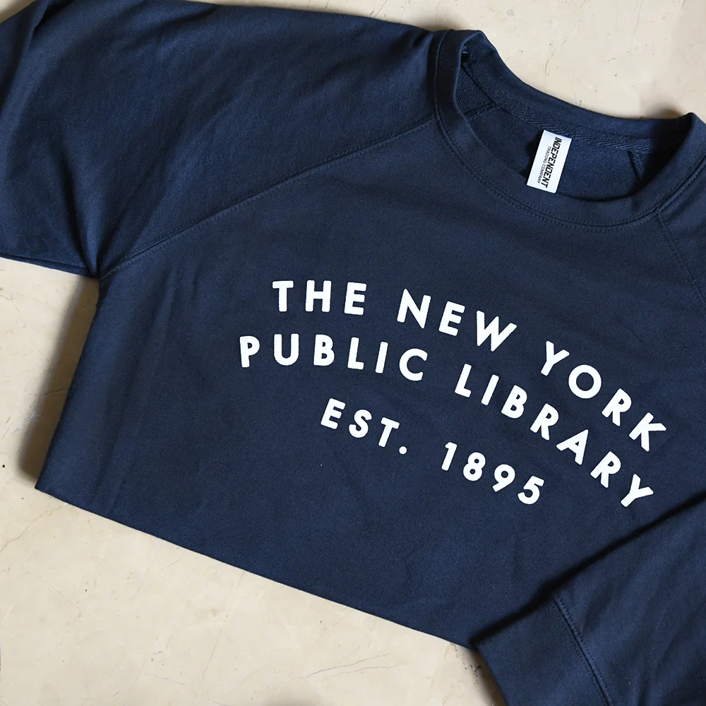 Navy NYPL Midweight 1895 Sweatshirt