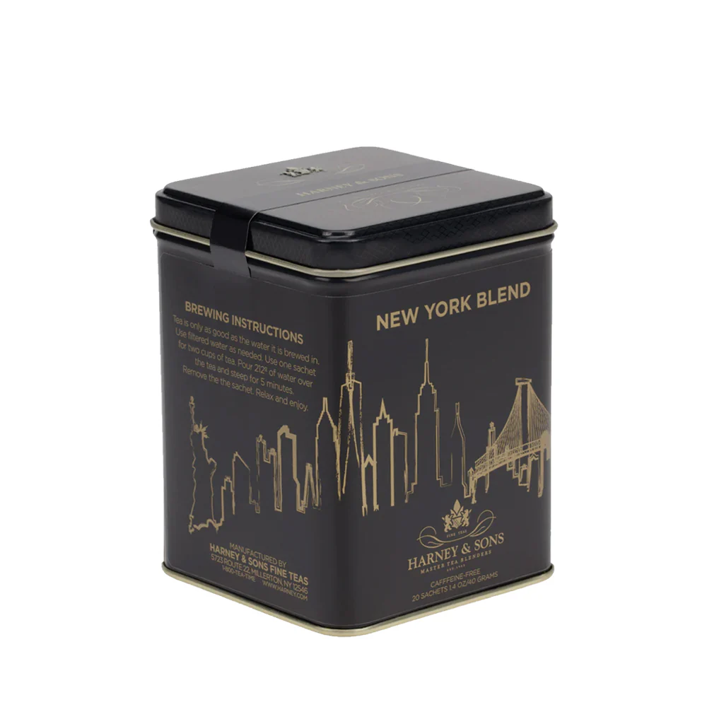 New York Blend Herbal Tea Tin