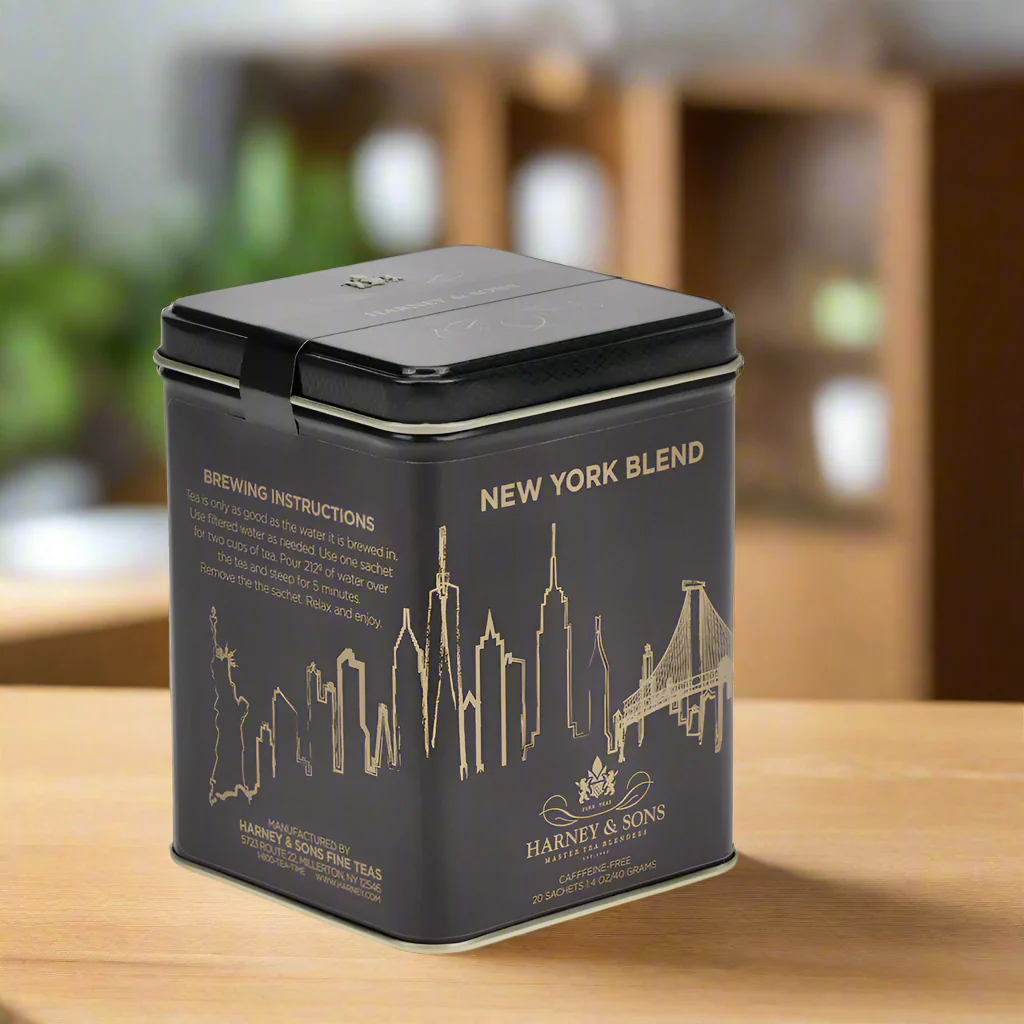 New York Blend Herbal Tea Tin - Image 3