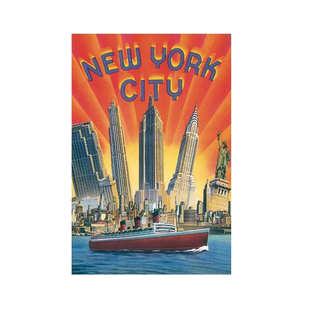 Vintage New York City Postcard Set - Image 3