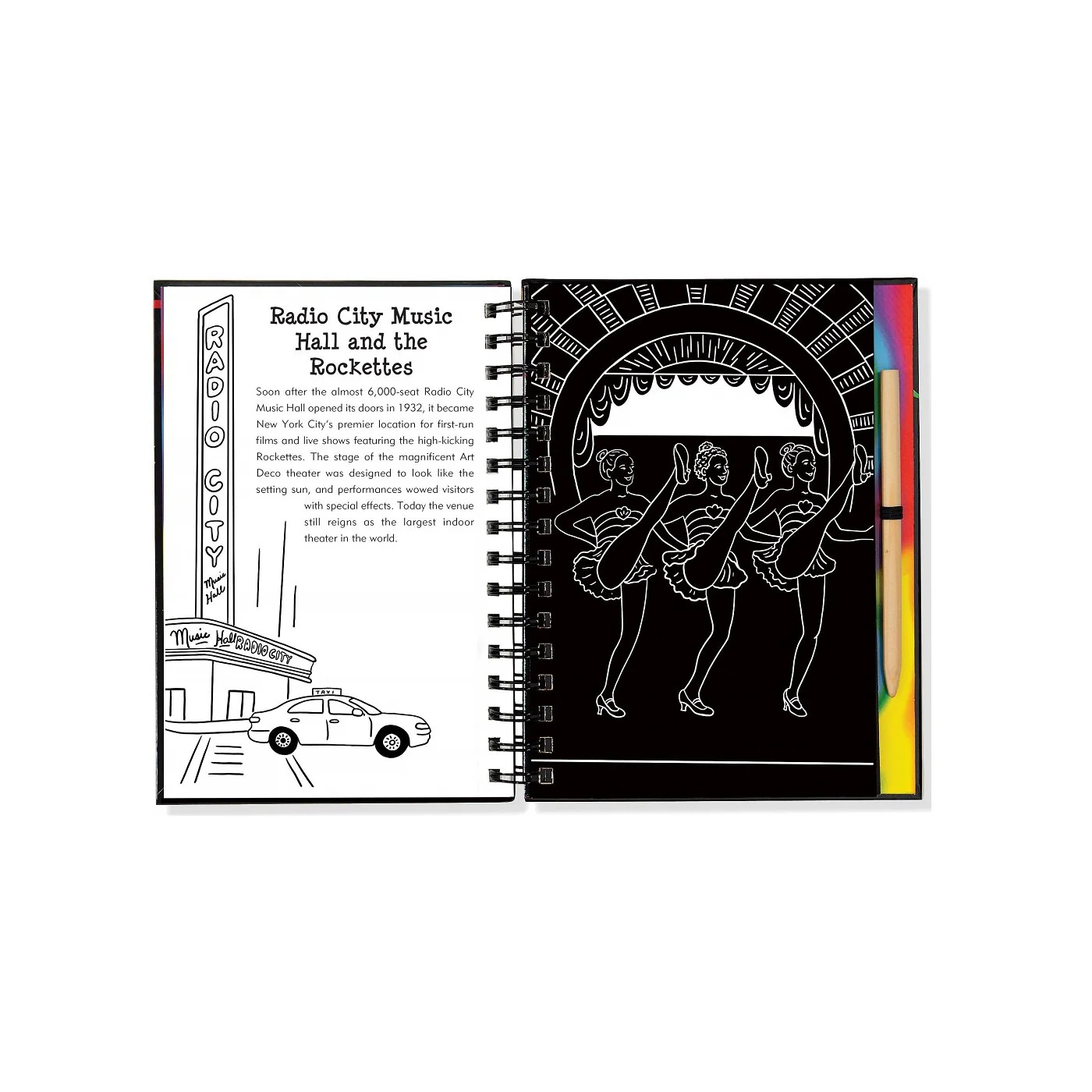 New York City Scratch and Sketch (Trace Along) - Image 2