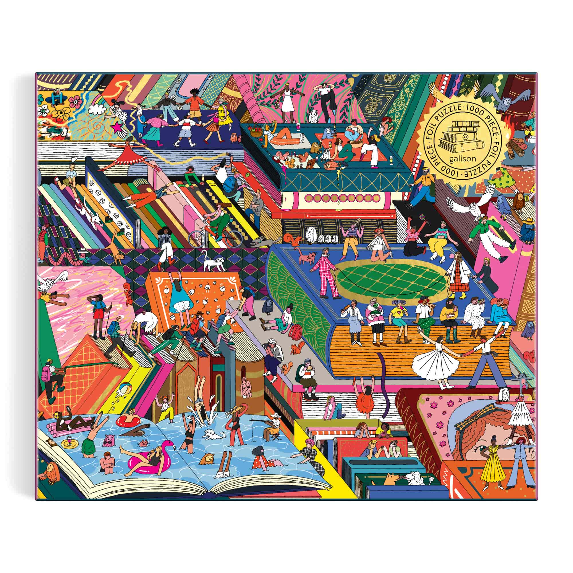 Novel Neighborhood Foil Puzzle - Image 2