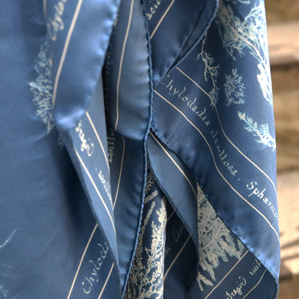 NYPL Anna Atkins Silk Scarf - Image 5