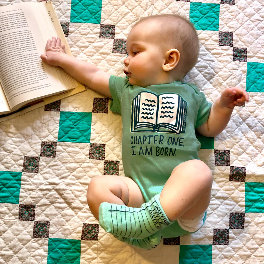 NYPL Chapter One Onesie - Image 4