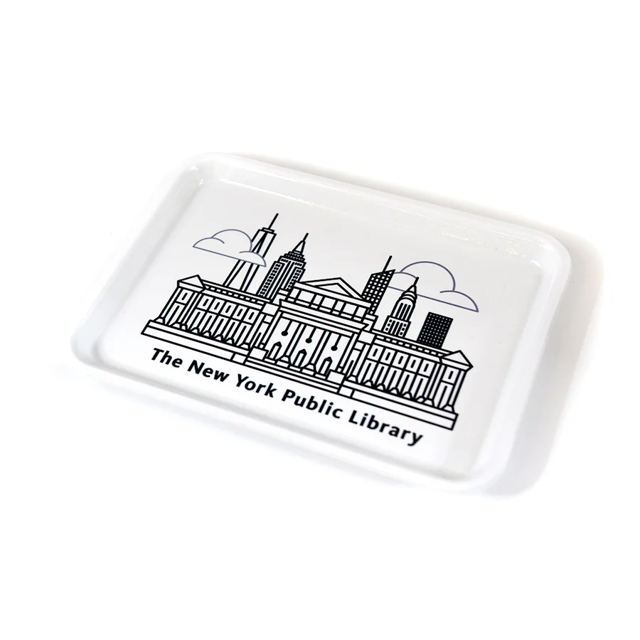 NYPL Library Building Tray