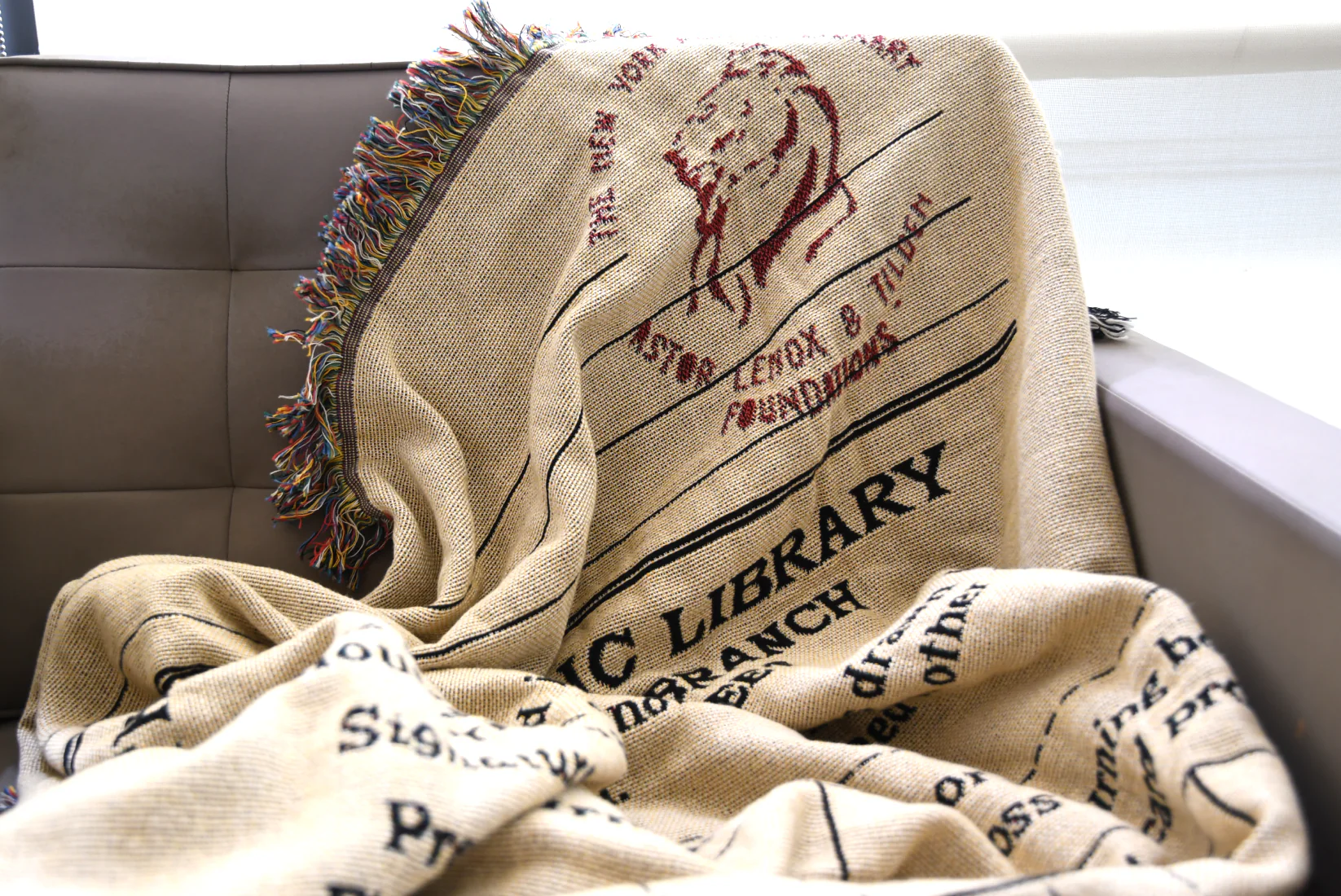 NYPL Library Card Blanket - Image 4