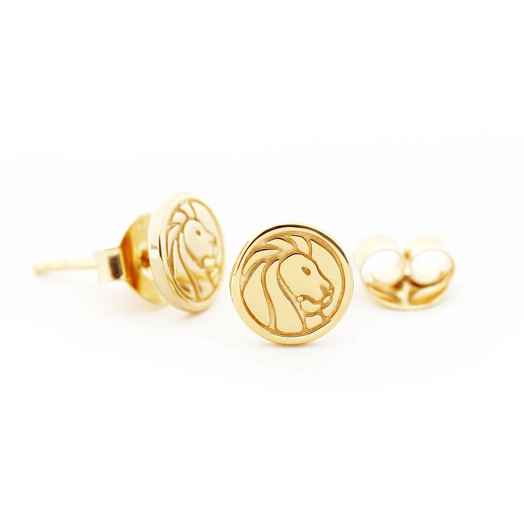 NYPL Lion Logo Earrings - Image 4