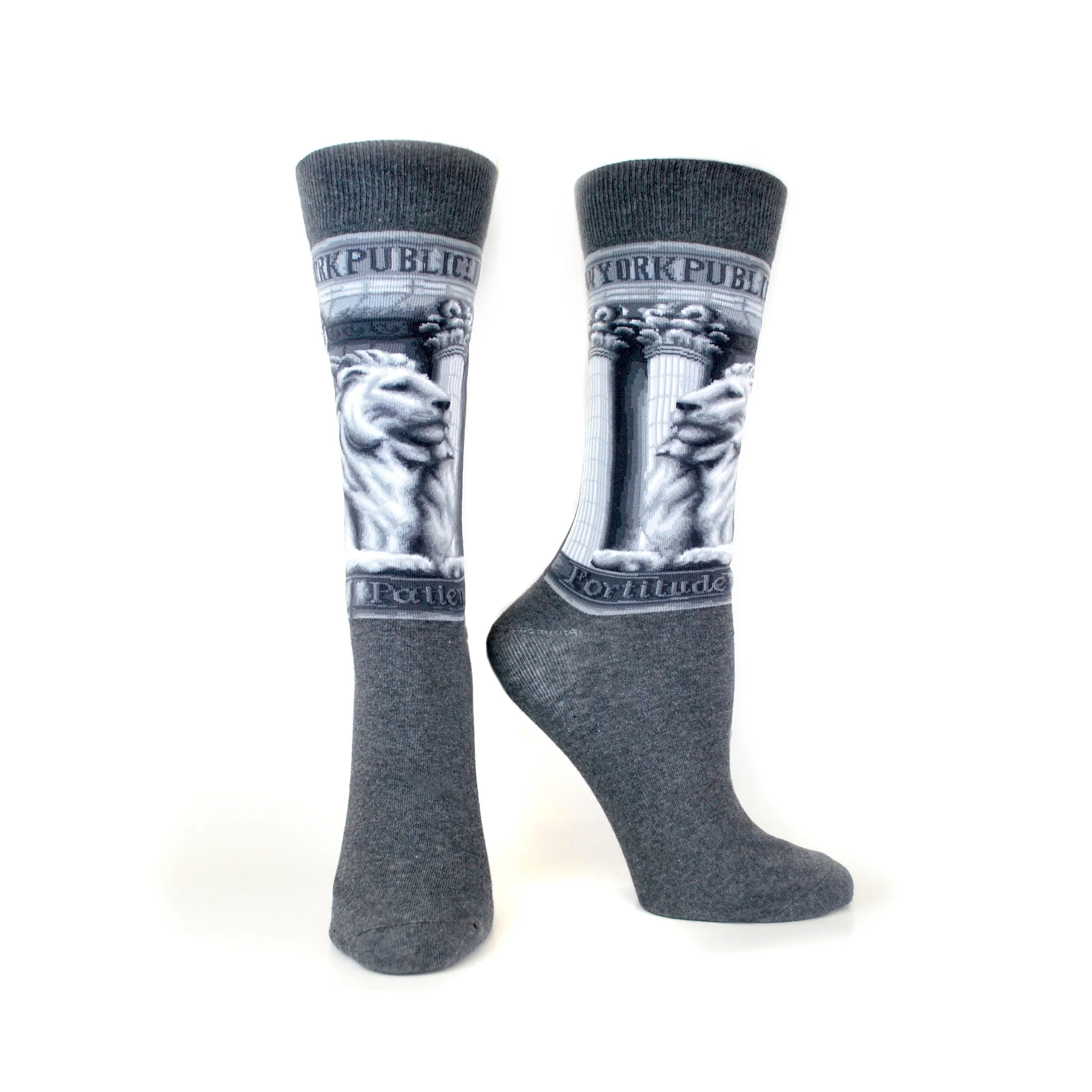 NYPL Lion Unisex Socks - Image 3