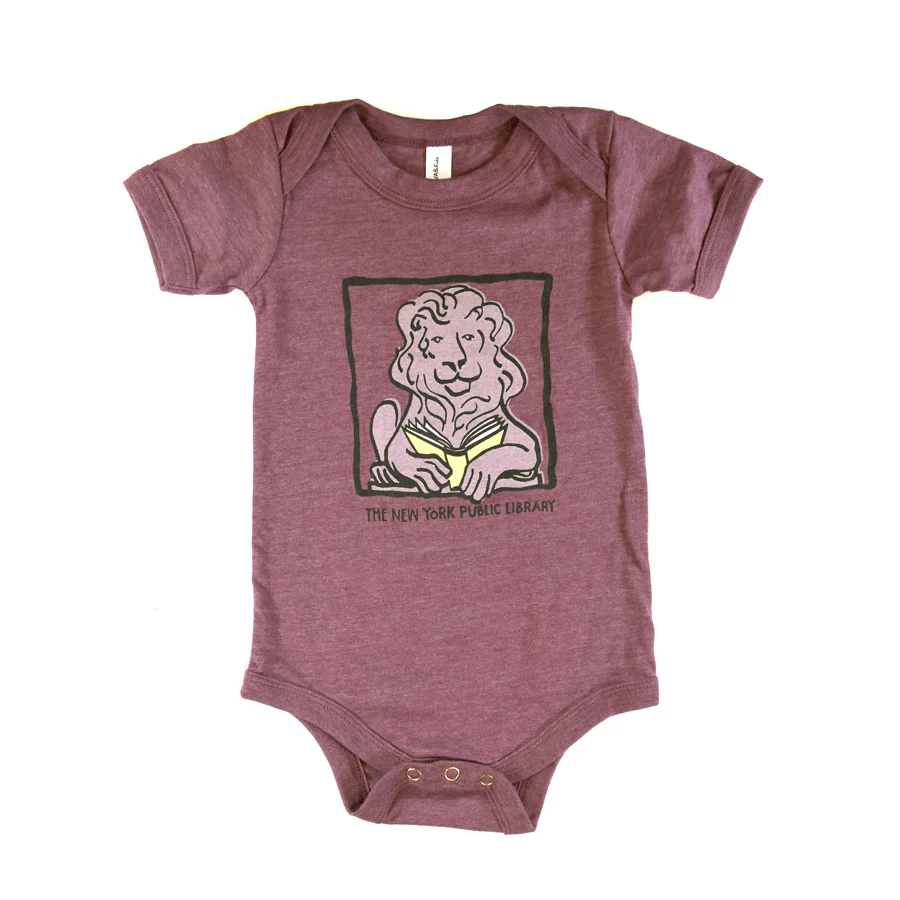 NYPL Library Lion Onesie - Image 2