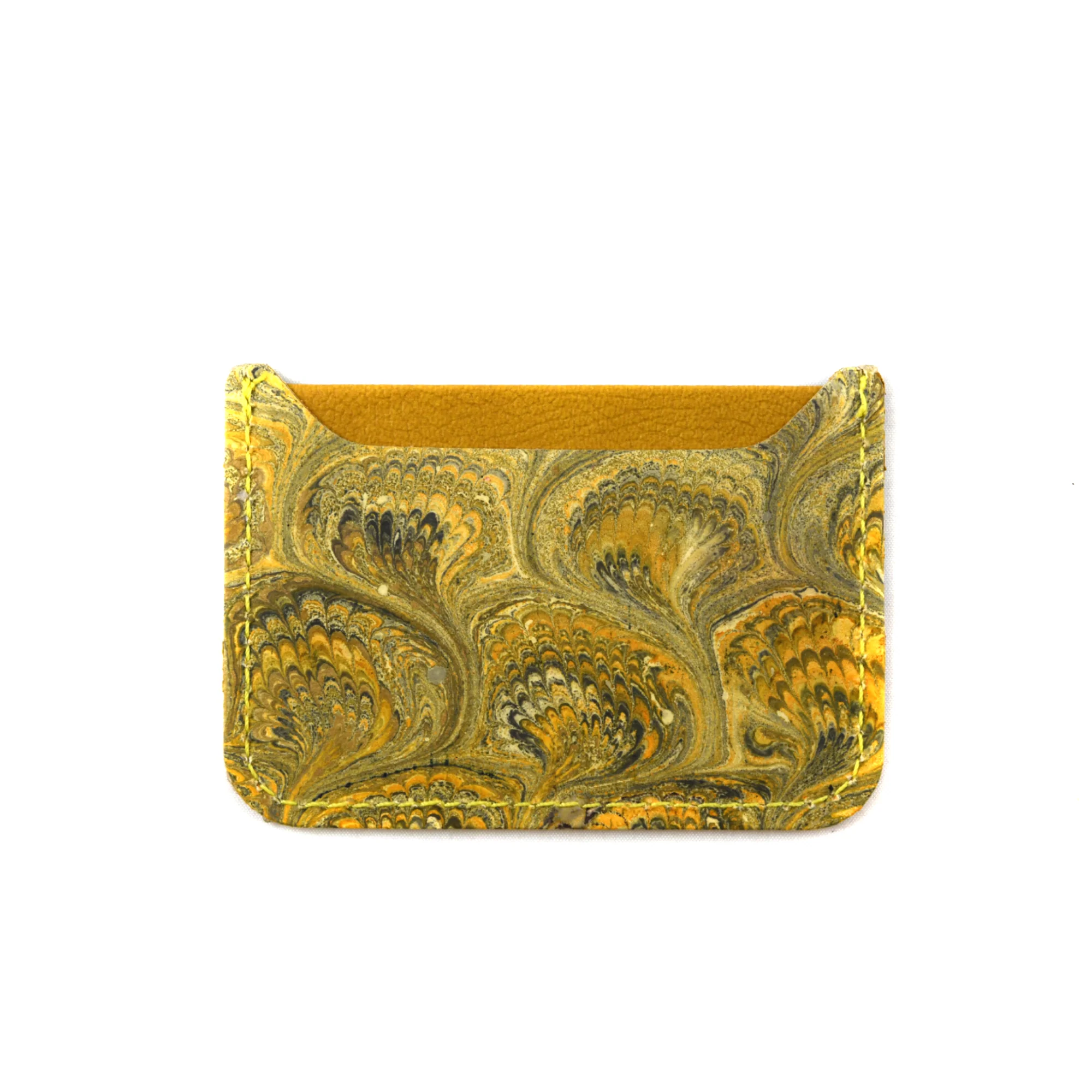 Peacock Leather Card Holder - Image 5
