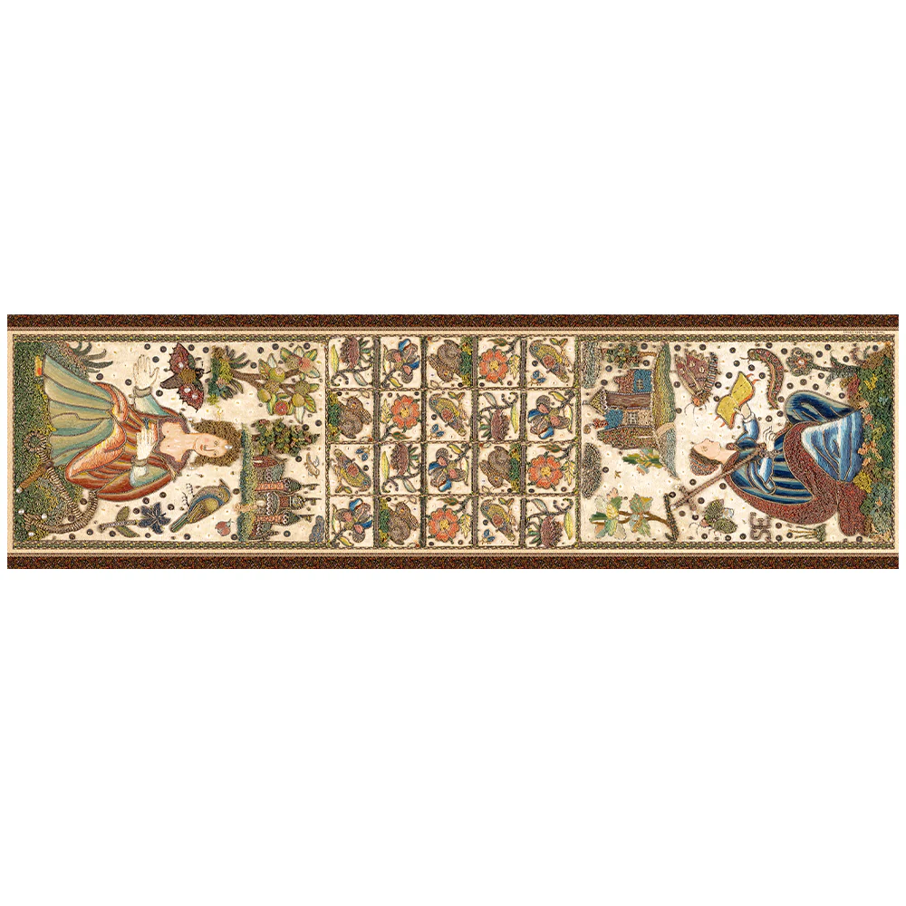 NYPL Psalms Oblong Silk Scarf - Image 6