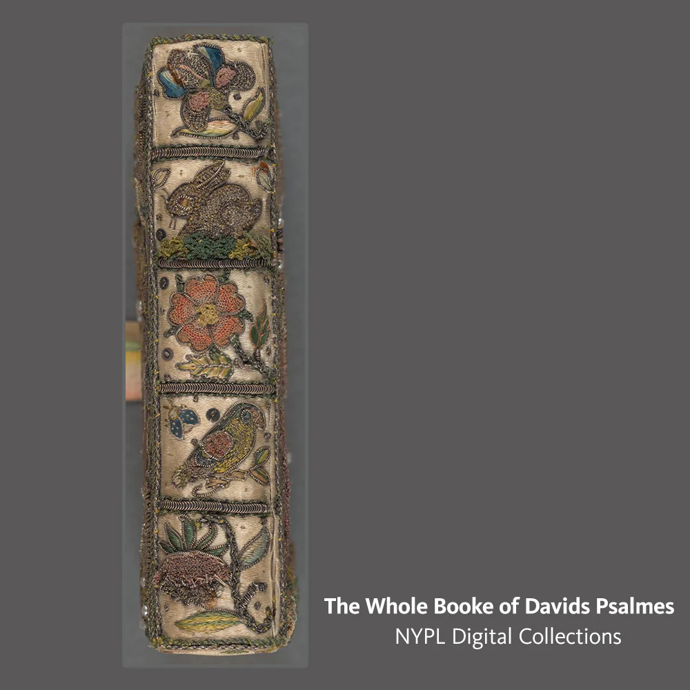 NYPL Psalms Oblong Silk Scarf - Image 9