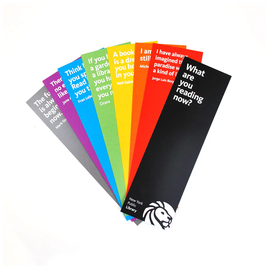 NYPL Quote Bookmarks