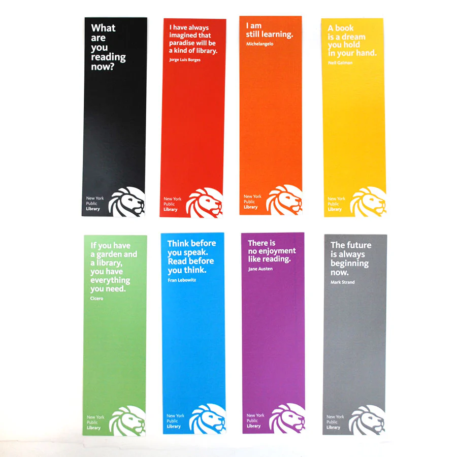 NYPL Quote Bookmarks - Image 3