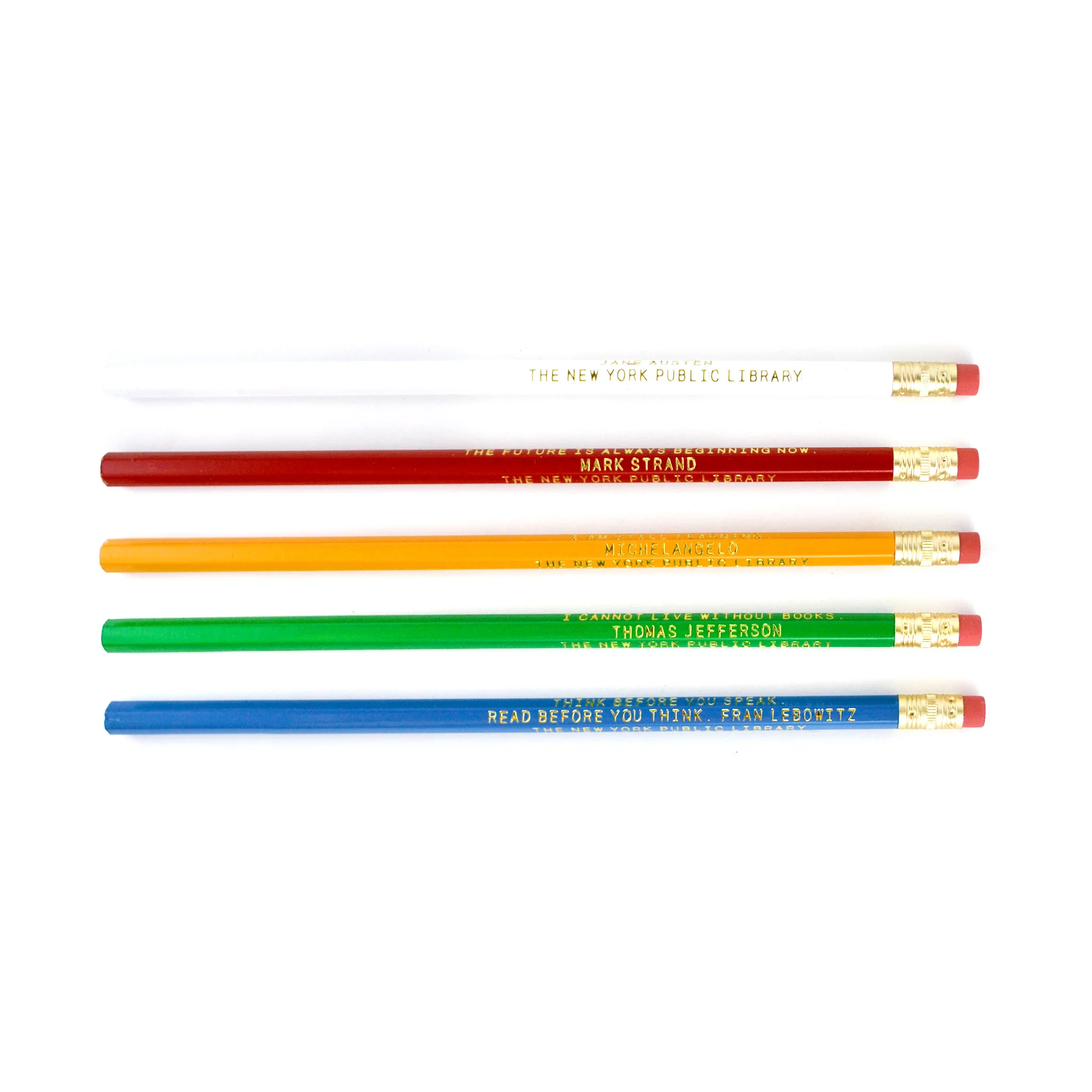 NYPL Quote Pencil Set - Image 2