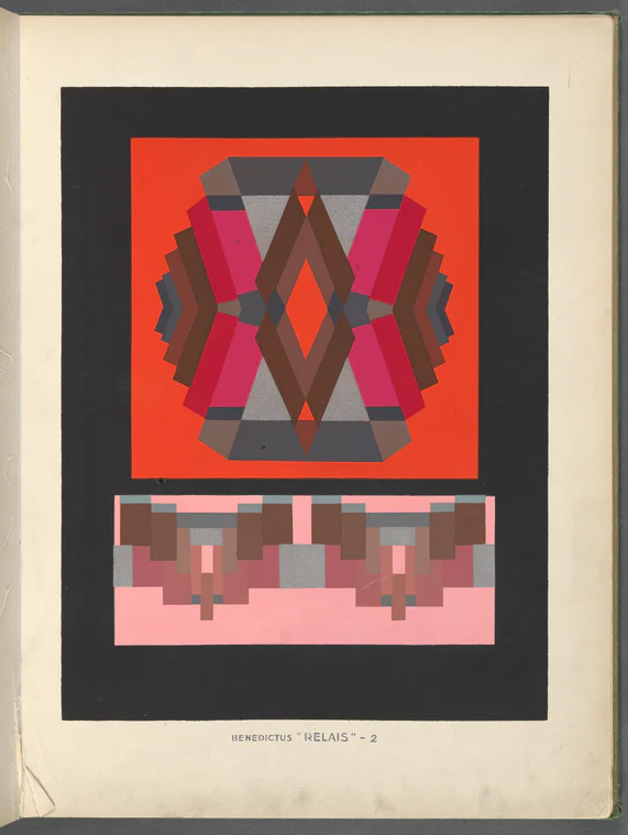 NYPL Rhomboid & Square Silk Scarf - Image 5