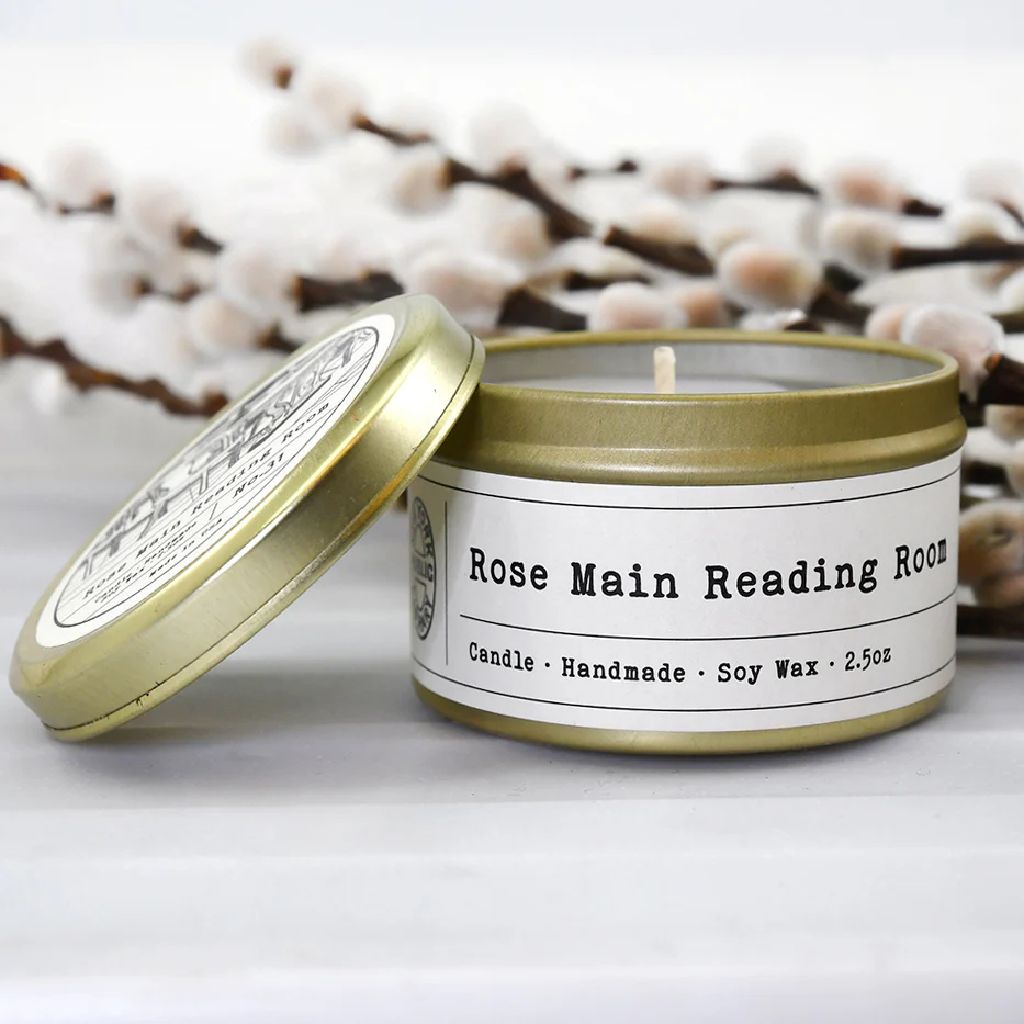 NYPL Rose Main Reading Room Travel Tin Candle - Image 5