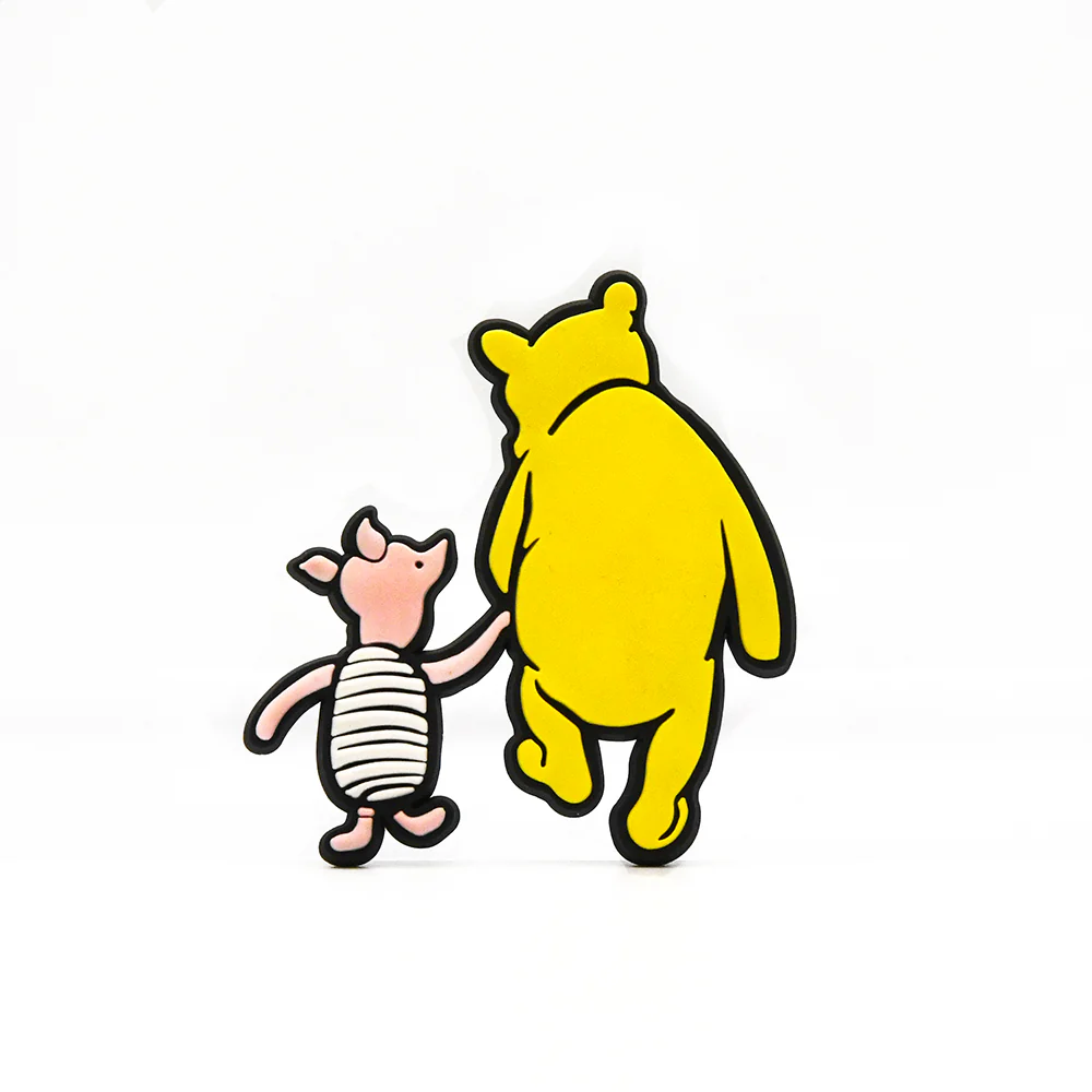 NYPL Soft Rubber Winnie-the-Pooh & Piglet Magnet - Image 2