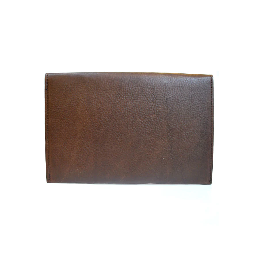 NYPL Stamp Leather Envelope Pouch - Image 4