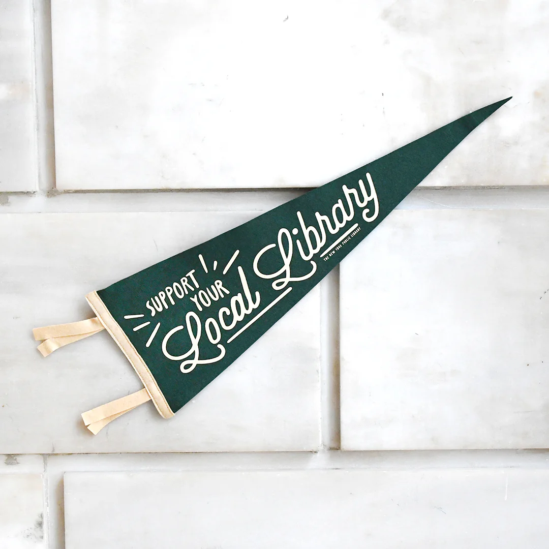 NYPL Support Your Local Library Pennant - Image 2