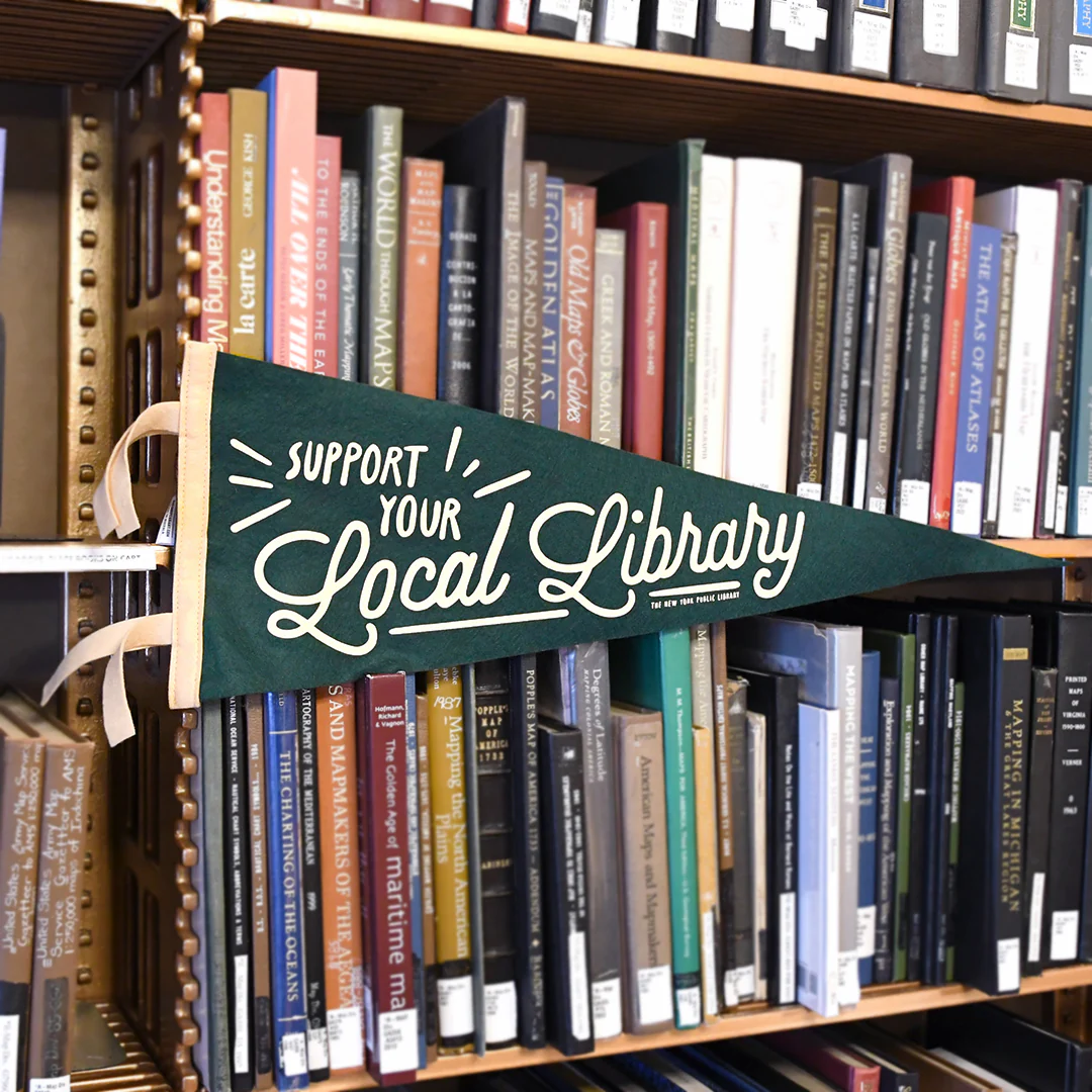NYPL Support Your Local Library Pennant - Image 4