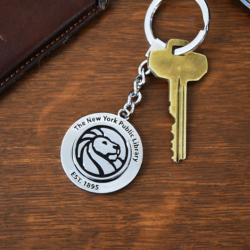 NYPL Swivel Keychain