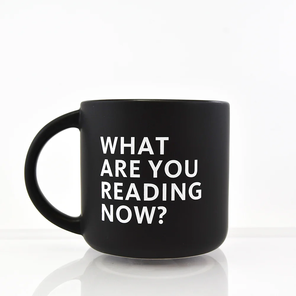 NYPL 'What Are You Reading Now?' Quote Mug - Image 3