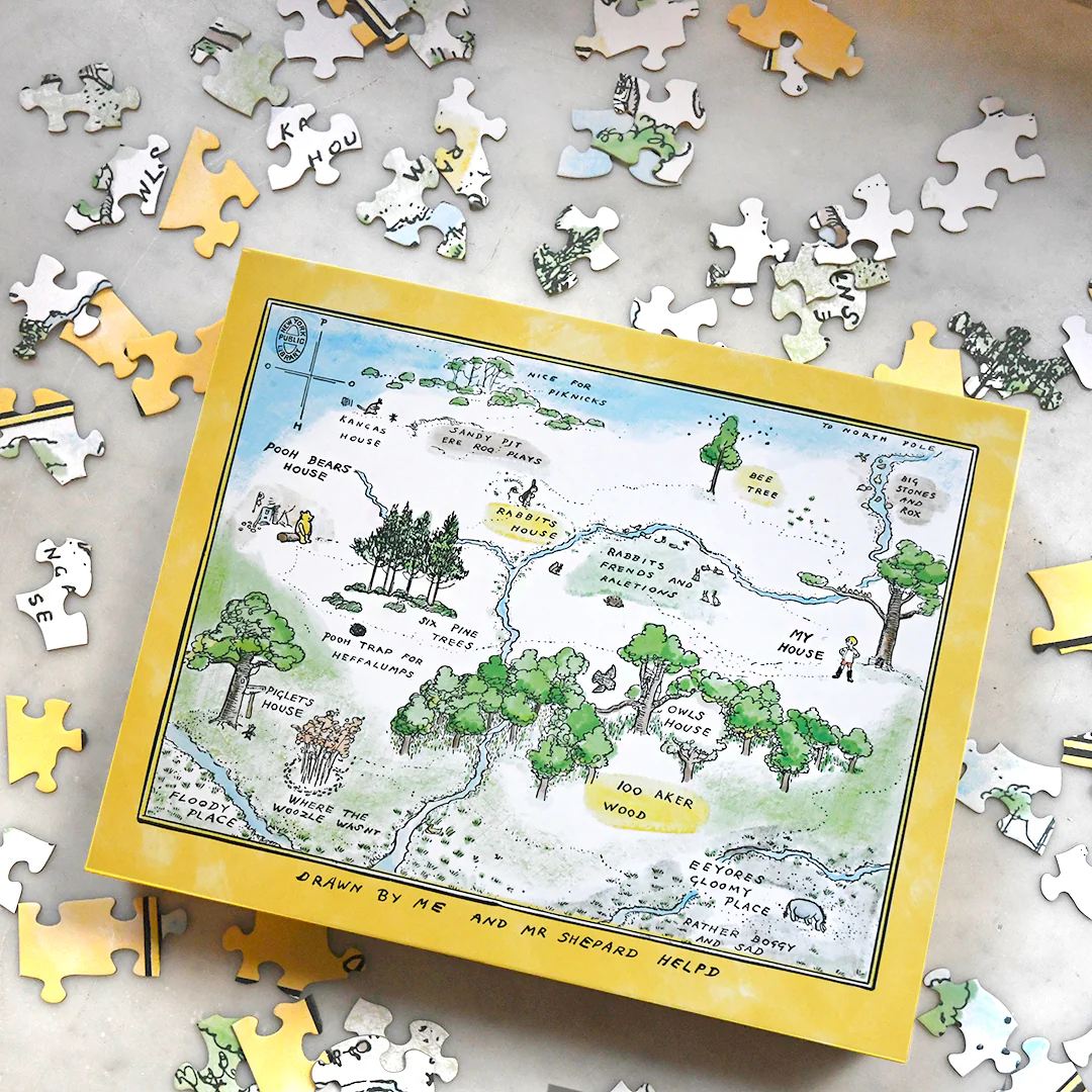NYPL Winnie-the-Pooh Hundred Acre Wood Puzzle