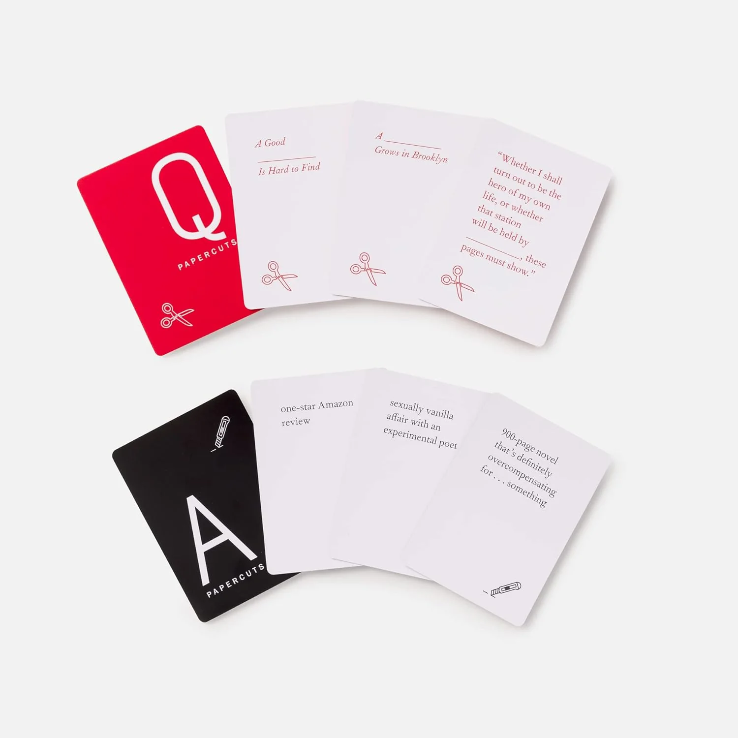 Papercuts: A Party Game for the Rude and Well-Read (A Card Game for Book Lovers) - Image 2