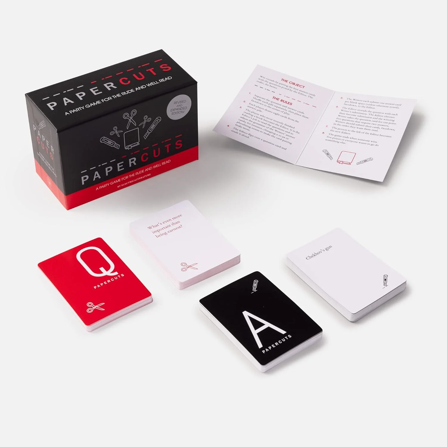 Papercuts: A Party Game for the Rude and Well-Read (A Card Game for Book Lovers) - Image 3