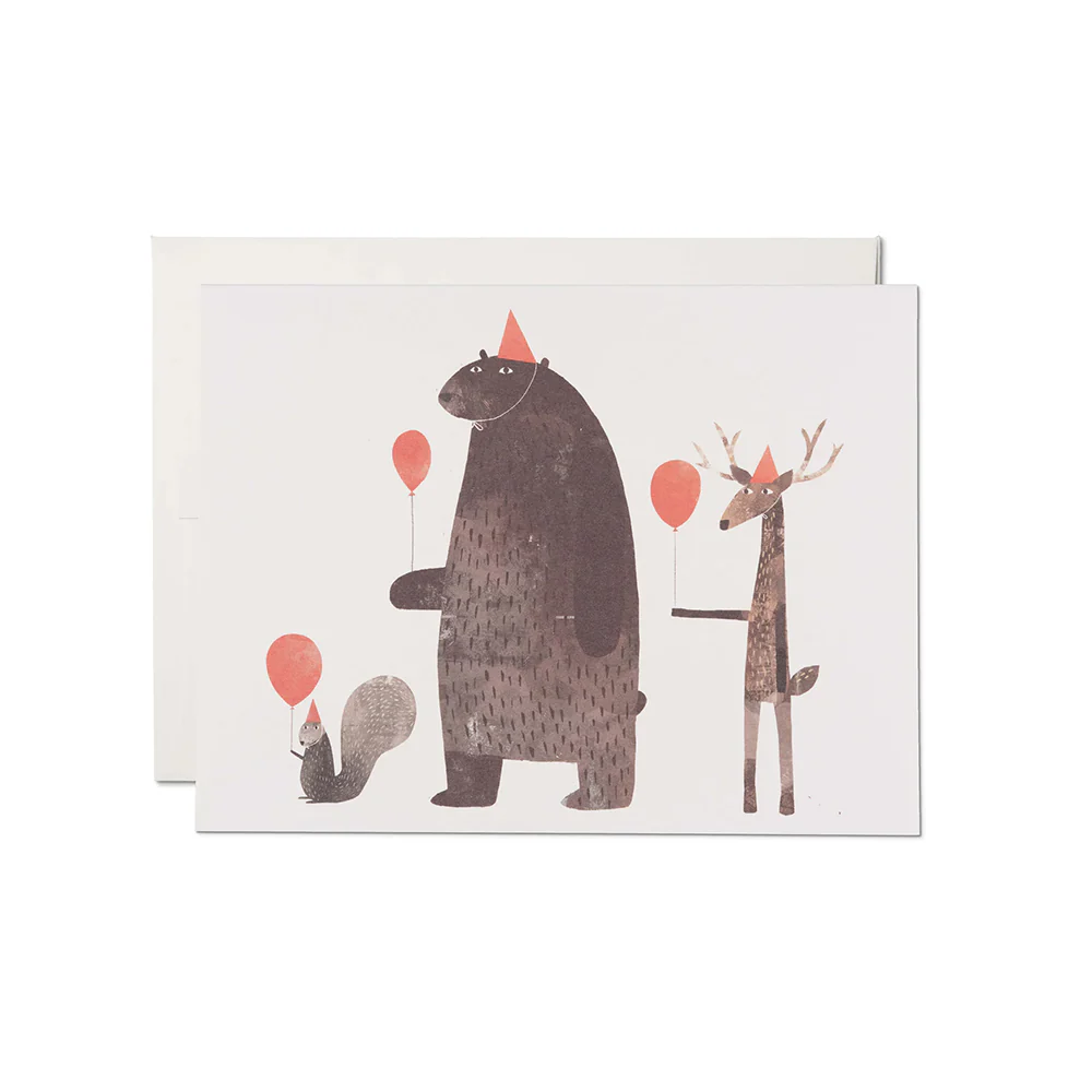 Party Animals Notecard