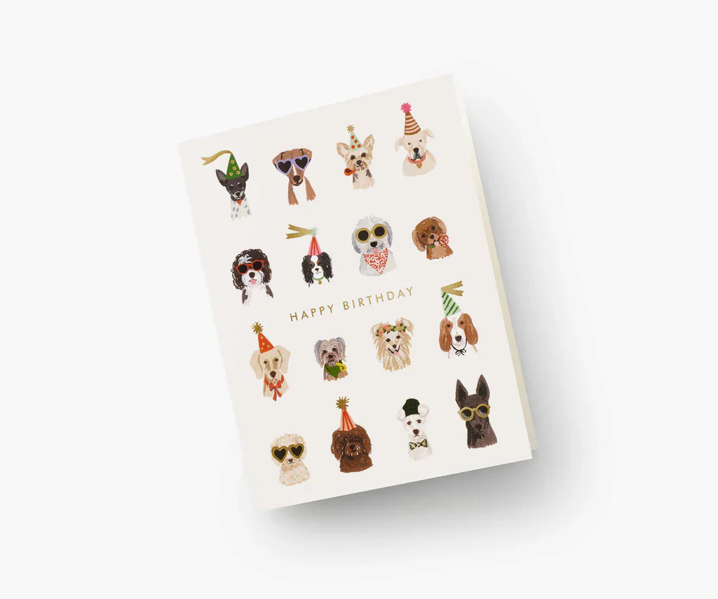 Party Pups Birthday Notecard - Image 2