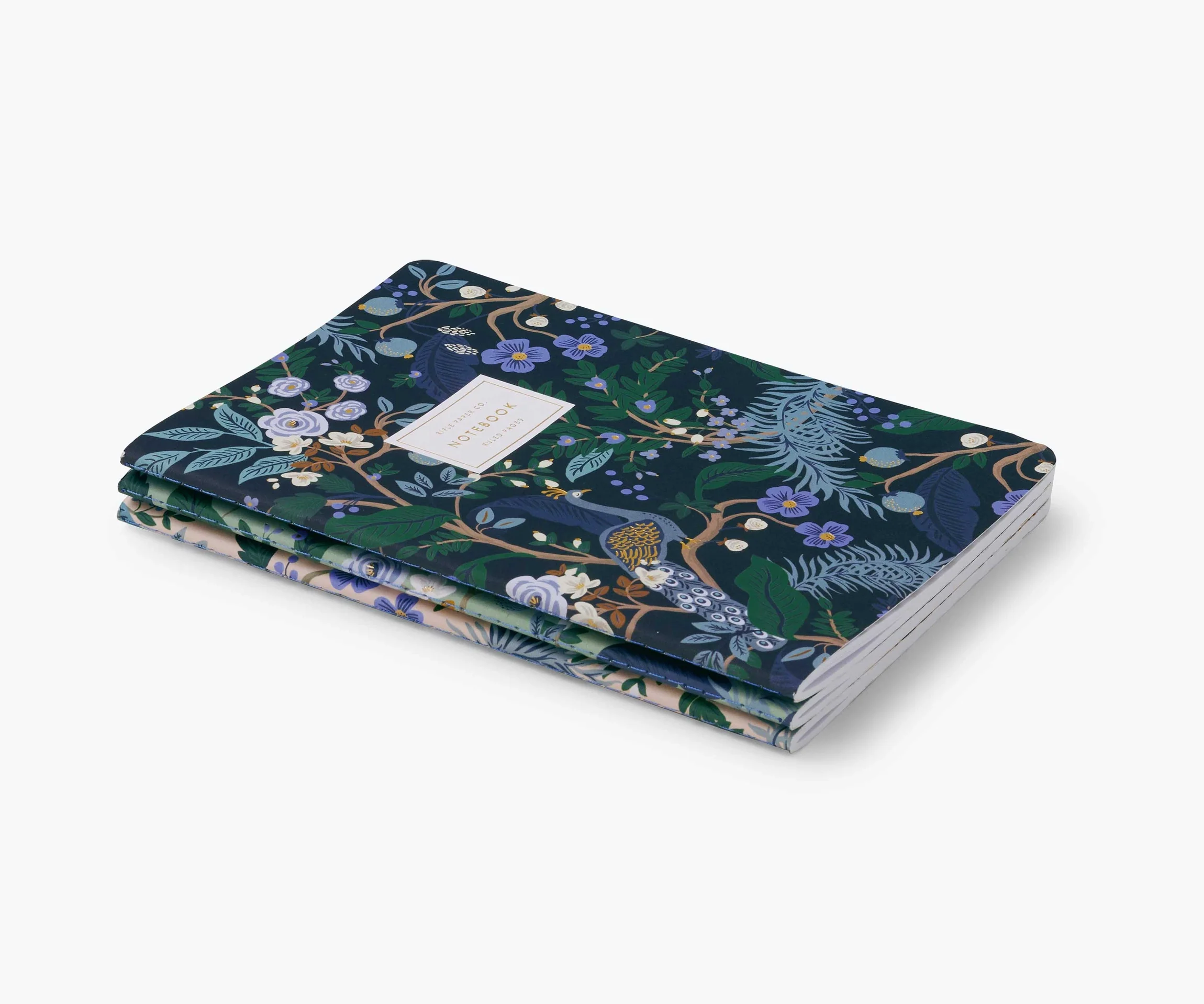 Peacock Stitched Notebook Set - Image 4
