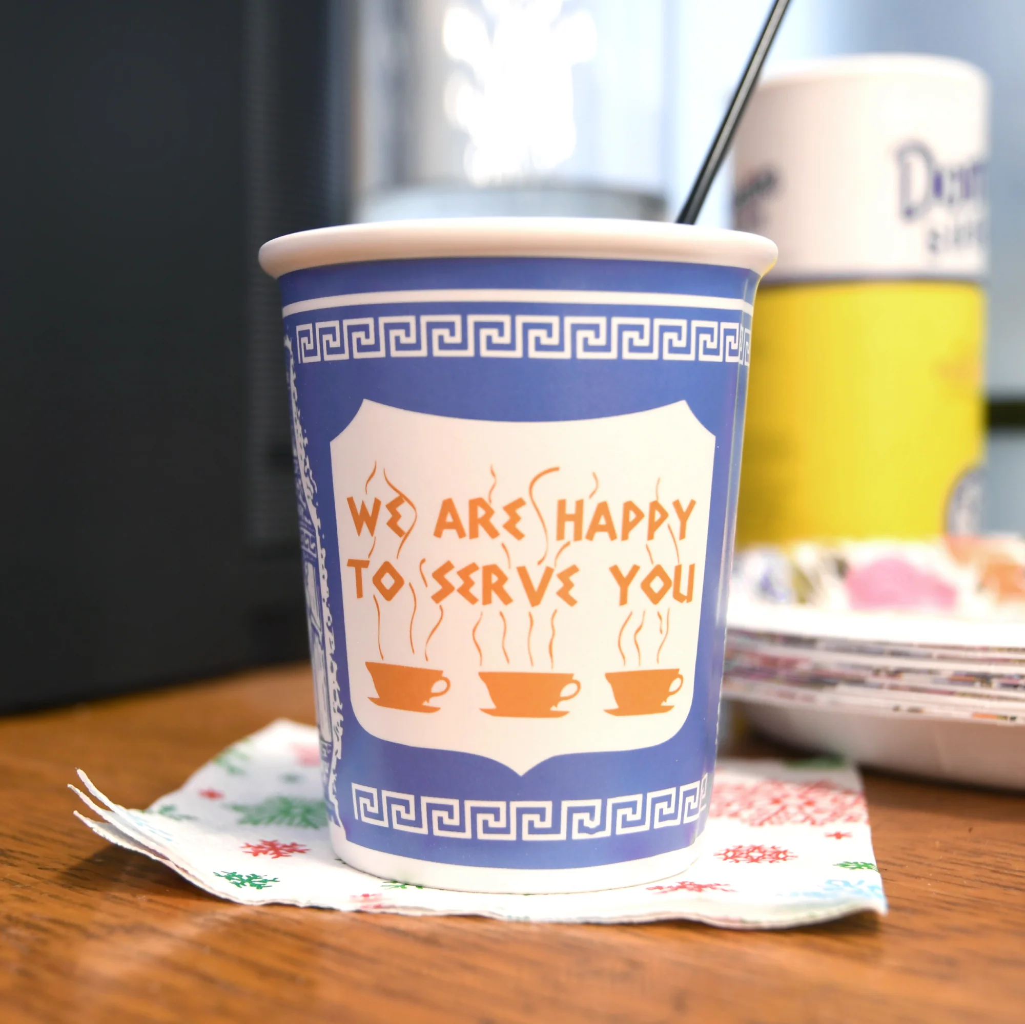 Porcelain Greek Coffee Cup - Image 2