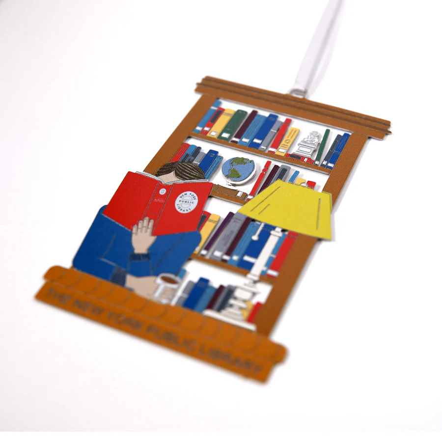 Rose Main Reading Room Ornament - Image 3
