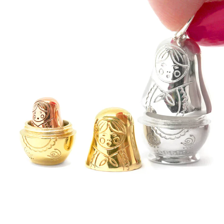 Russian Matryoshka Doll Charm - Image 3