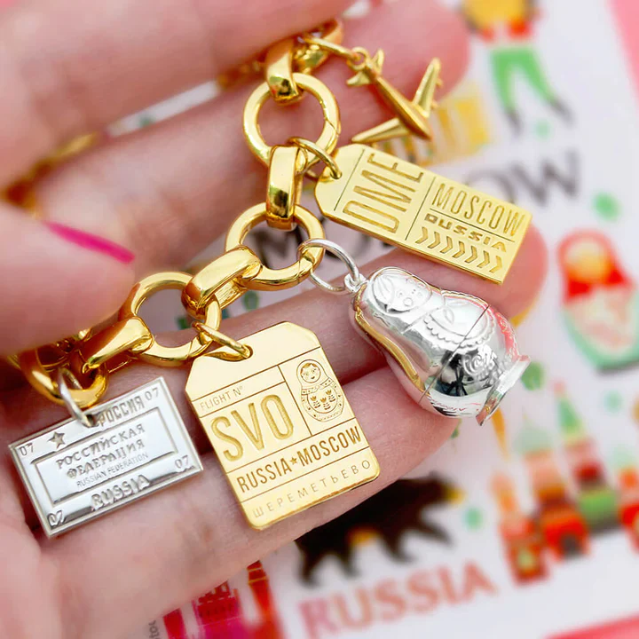 Russian Matryoshka Doll Charm - Image 4