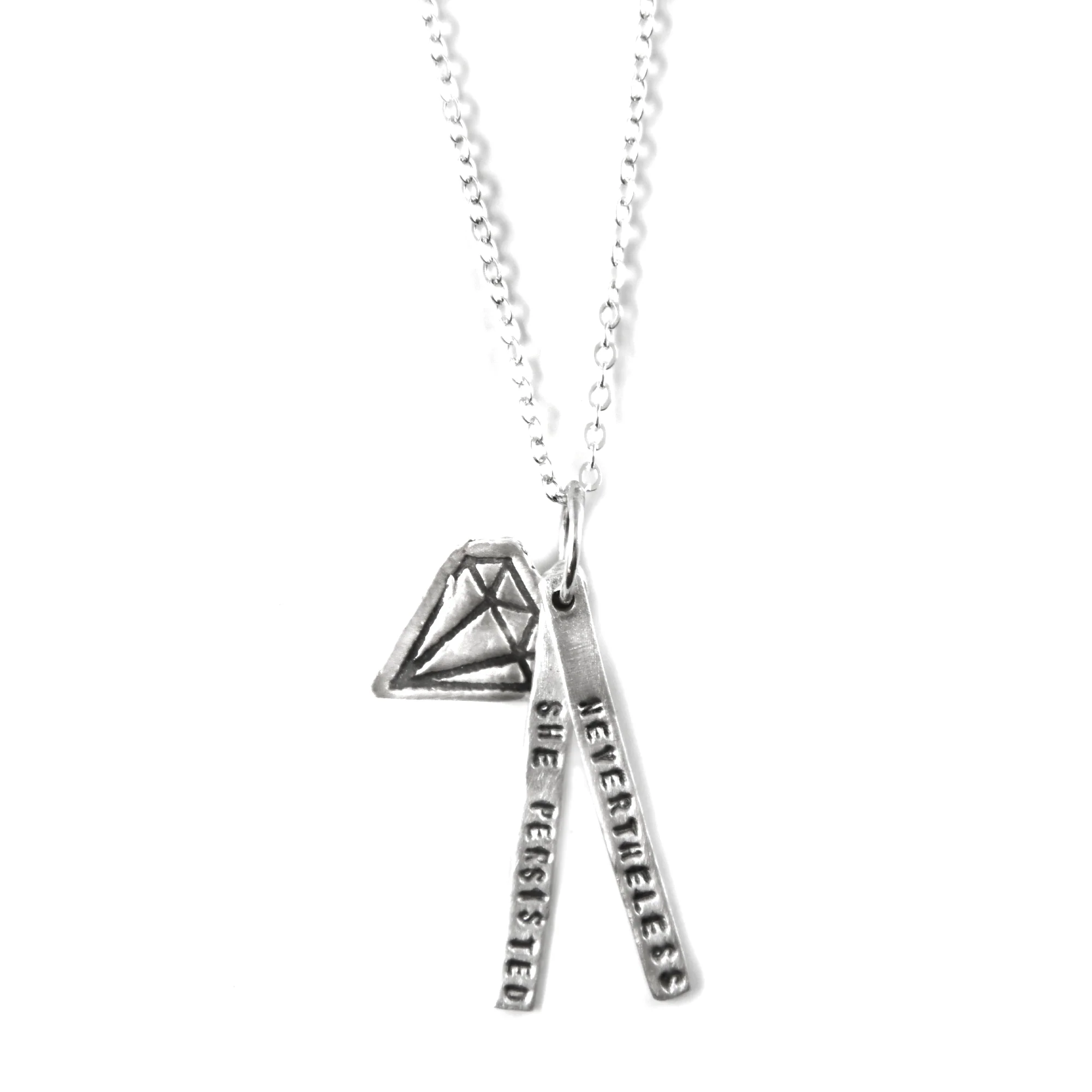 Nevertheless She Persisted Necklace