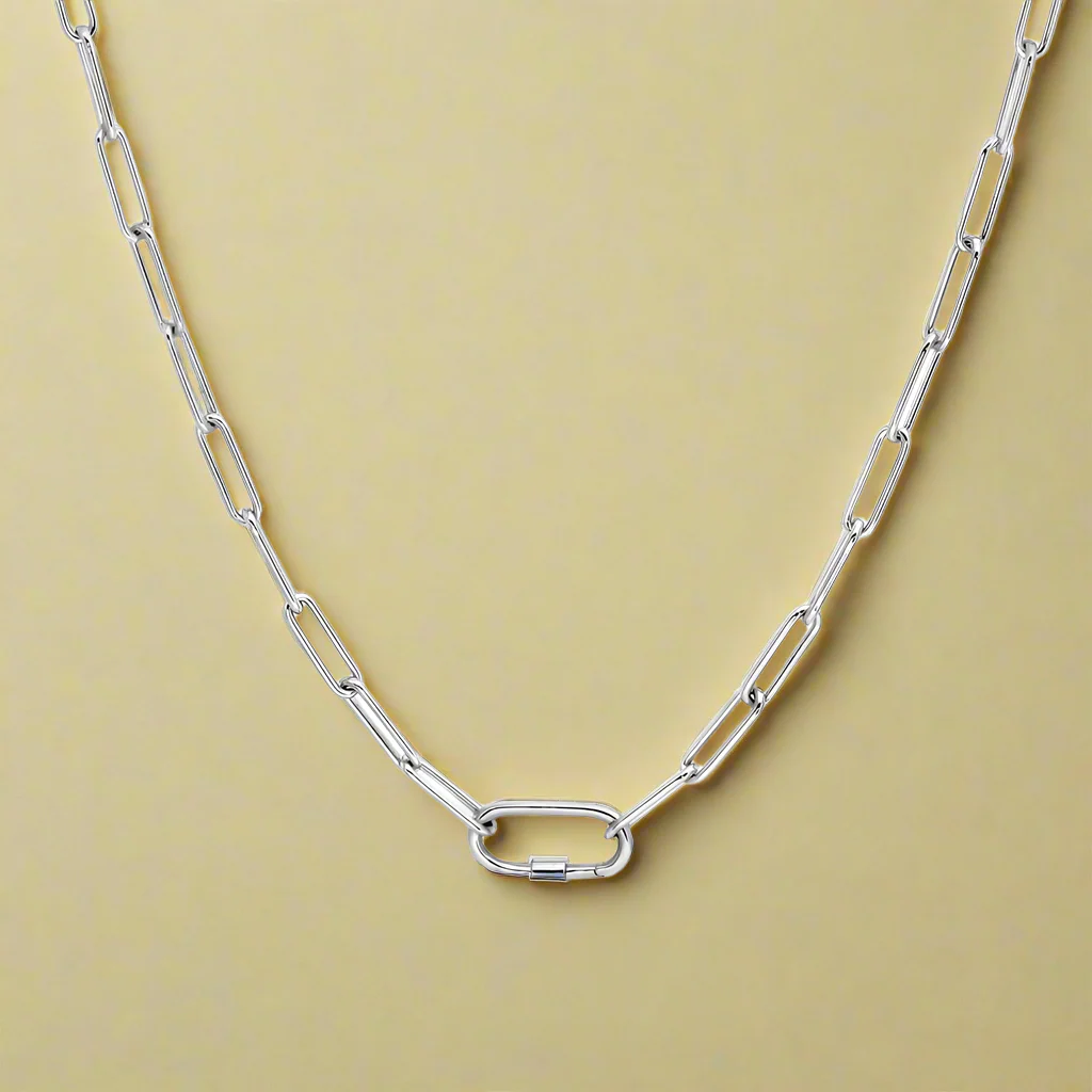 Silver The Daily Charm Necklace - Image 6
