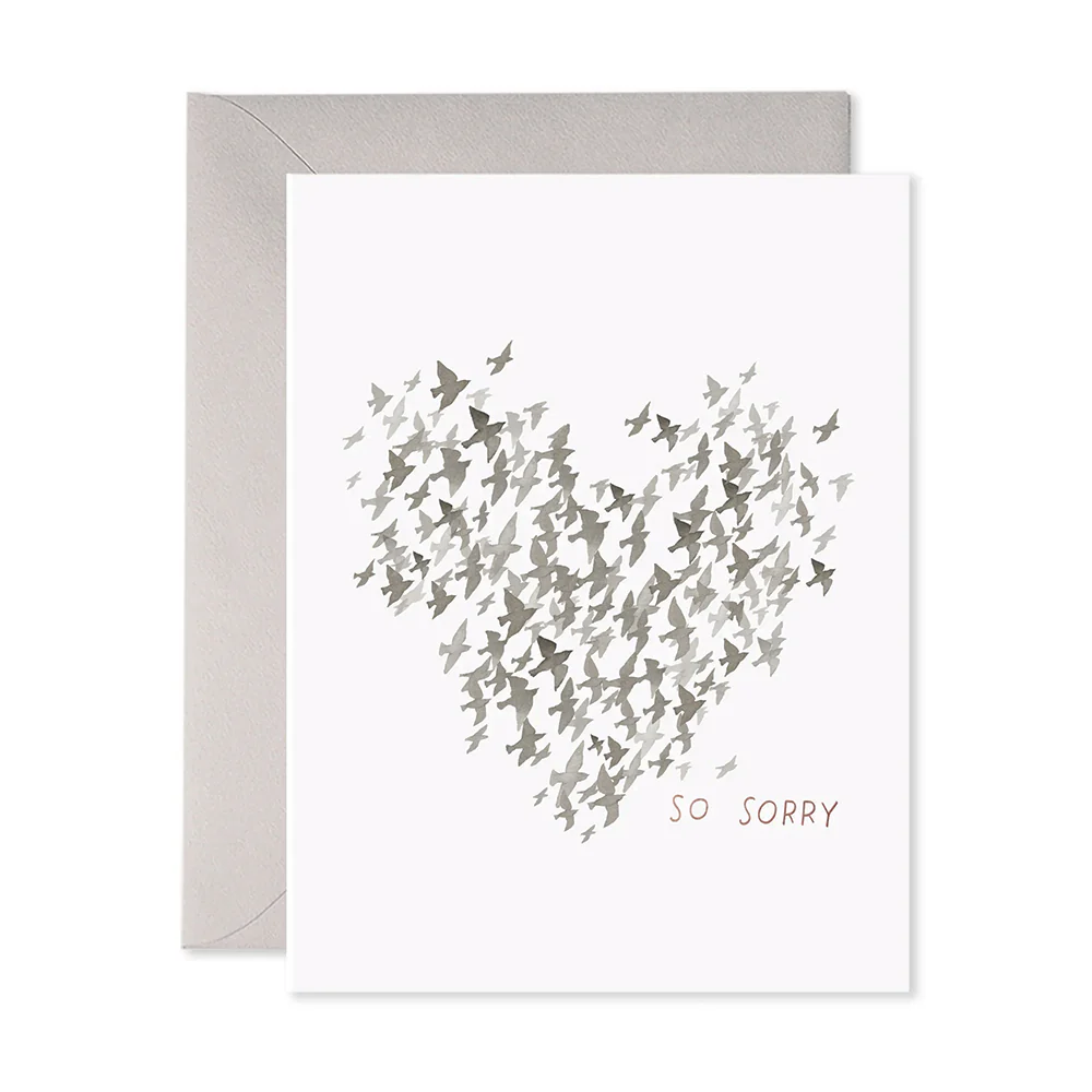 Starlings Condolence Notecard
