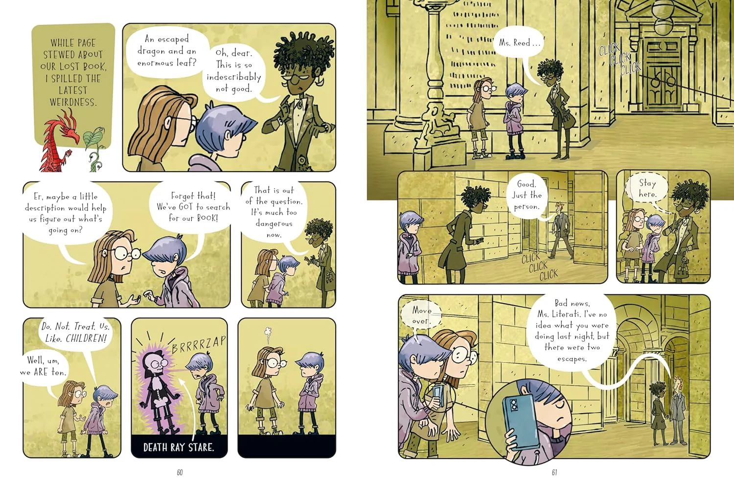 SIGNED! The Night Librarian: A Graphic Novel - Image 3